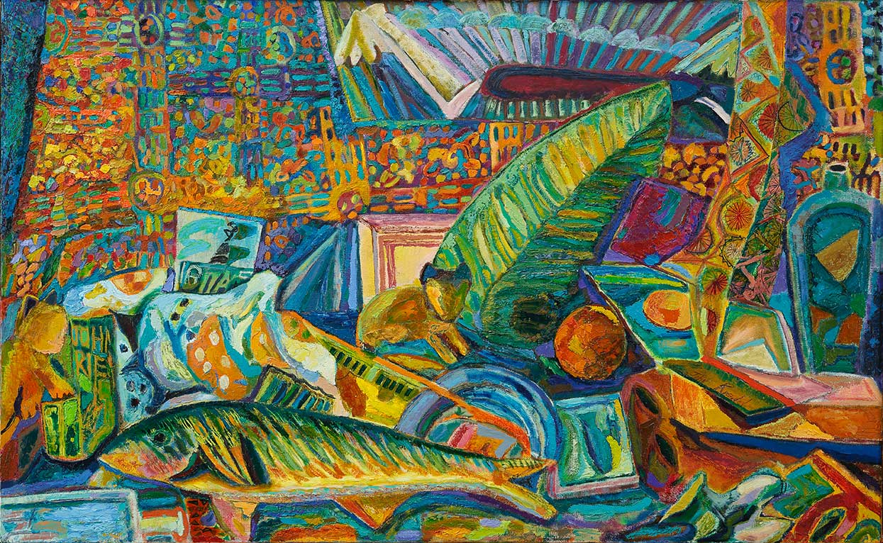 Large Still Life with Fish