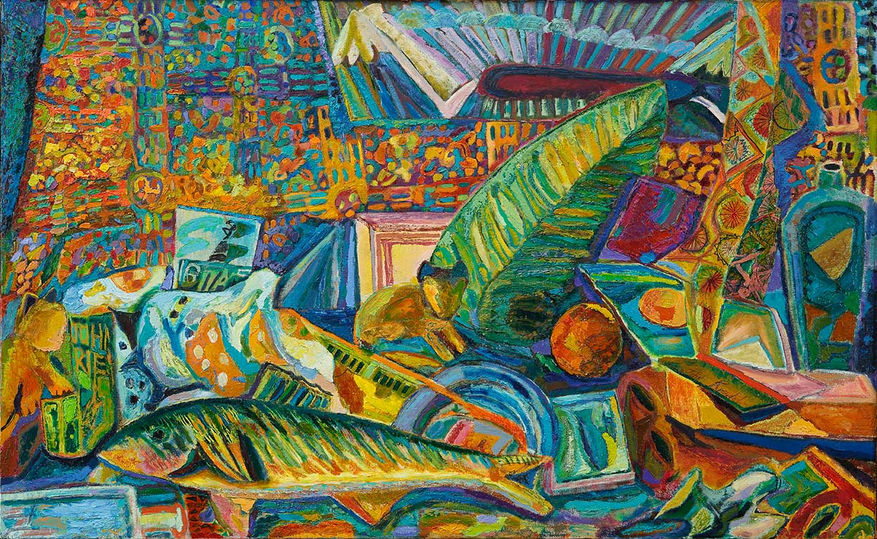 Large Still Life with Fish